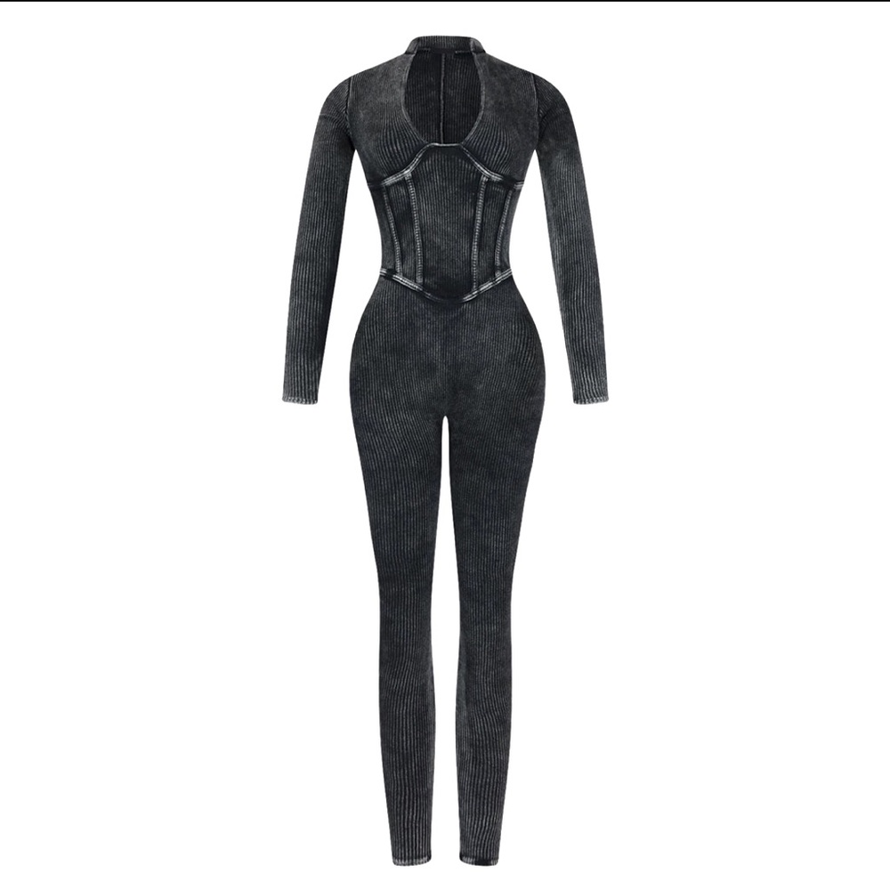 COPY - Soft Jeans Corset Jumpsuit
